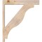 Ekena Millwork Funston Block Smooth Outlooker, Douglas Fir, 5 1/2"W x 30"D x 34"H OUT06X30X34FST05SDF - alternate 4